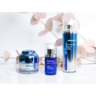 CSOMAG 6: Pepplus Peptid Toner + Pepplus Peptid Hialuron Szérum + Pepplus Peptid Arckrém