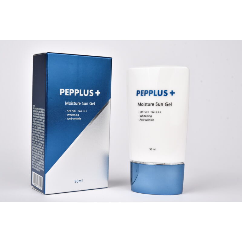 PEPPLUS Peptid Bőrfelépitő Ránctalanitó Arcápoló Napvédő-Krém 50 faktoros